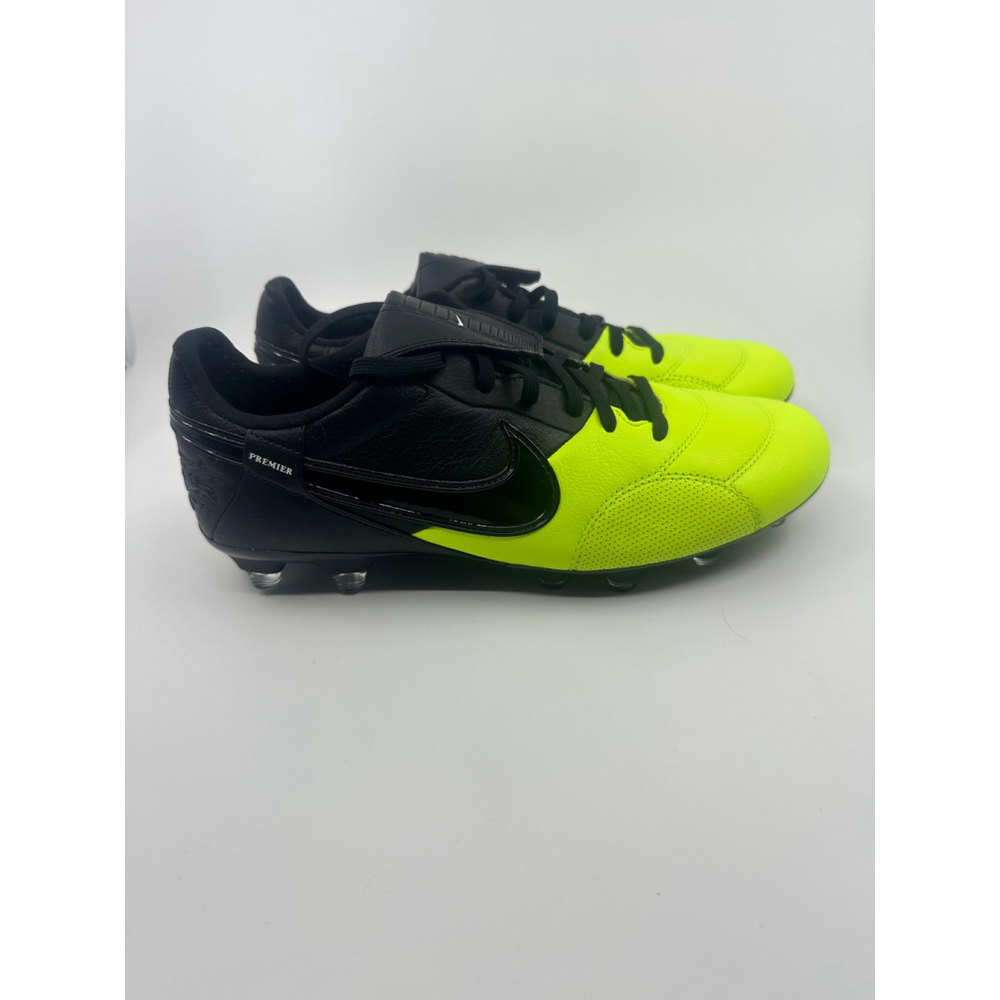 Nike Premier 3 FG Mens size 7 Women's s 8.5 Soccer Cleats Black Volt AT5889-009 - Picture 4 of 6
